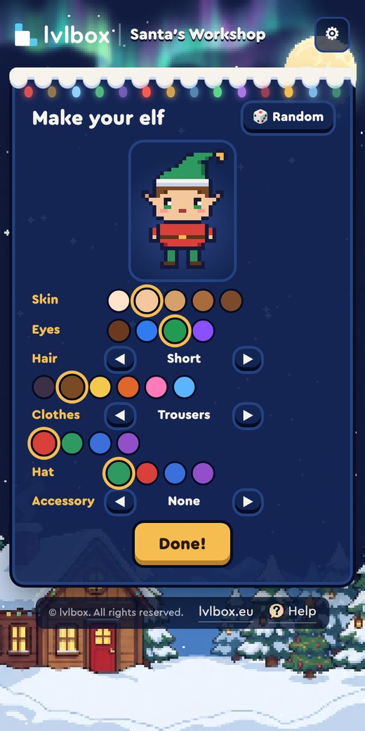 Create your elf