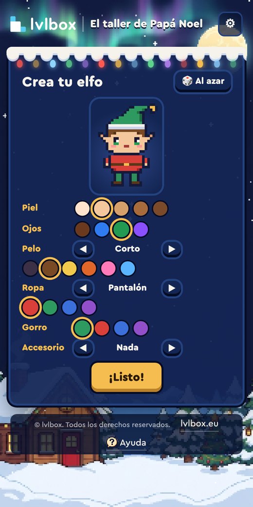 Crea tu elfo